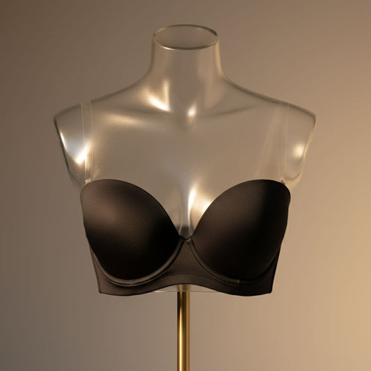 Invisible Elegance – Soutien-Gorge à Bretelles Transparentes